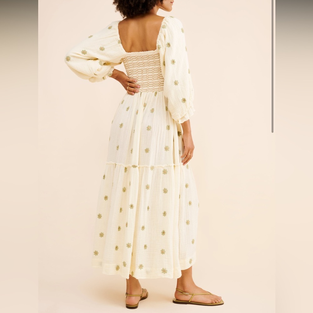 Free people Dahlia Embroidered Maxi Dress XS *SOLD* - Picture 10 of 12